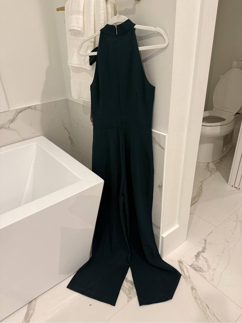 Elegant Black Halter Jumpsuit